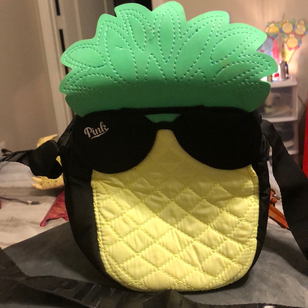 Victoria secret pineapple purse / beach cooler